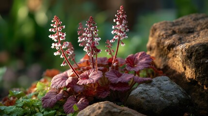A close up of flowers