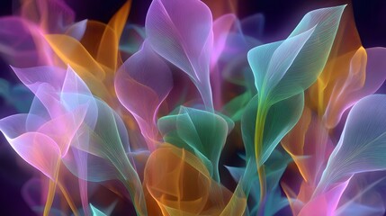 An abstract background of plant