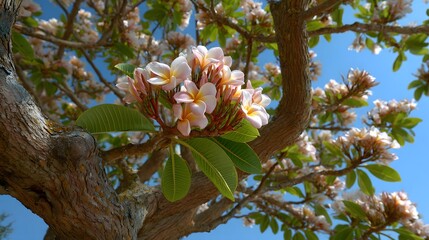 A close up of flowers