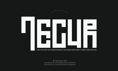 Typography font Abstract swirling pattern of deep blue and gold metallic textures, evoking luxury, elegance, and sophisticated design.