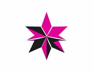 Obraz premium Abstract Star Illustration Symbolizing Creativity And Innovation In Business Designs