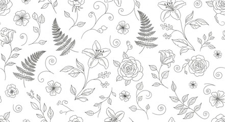 seamless floral pattern