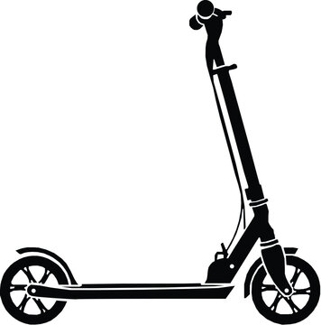 Classic  scotty black silhouette vector. vector art on white background.