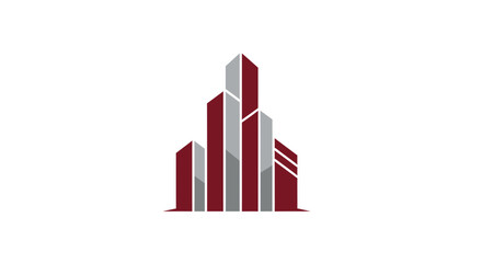 Fototapeta premium Architectural Design Illustrating Urban Renewal and Modern City Structures Abstractly
