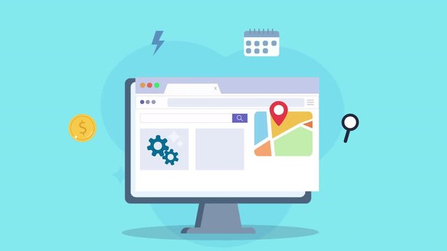 Digital Marketing Strategy and Online Business Growth Concept.