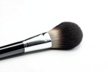 Retractable brush isolated on white background