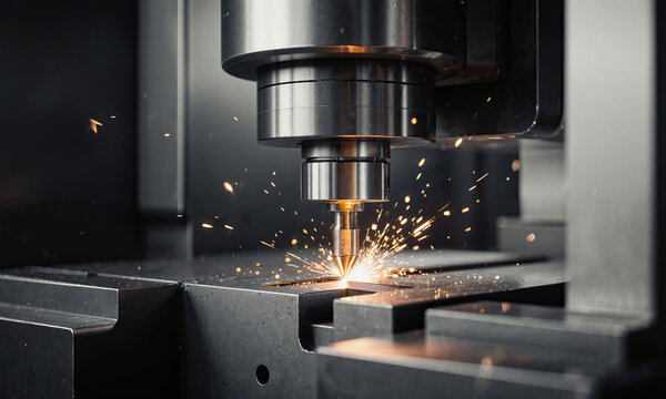 Tungsten cutting tools Transparent machining showing tungsten cutting steel, extreme hardness visible, industrial capability demonstrated, machine shop view, tungsten gray