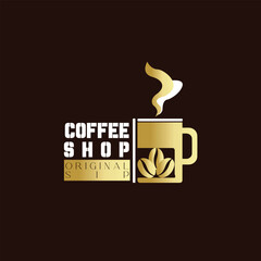 Creative Coffee Mug Logo Vector