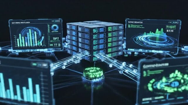 Global Network Infrastructure and Data Security Systems