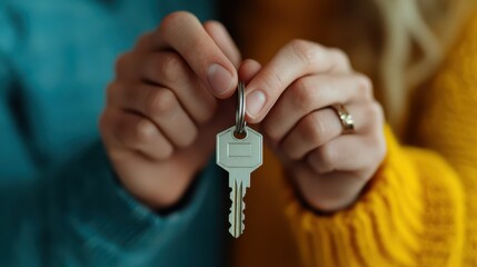 Couple begins new journey together with their first house key