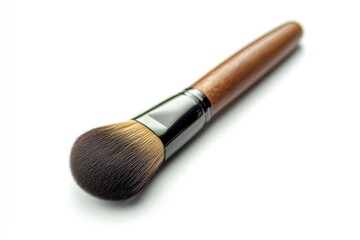 Travel size makeup isolated on white background