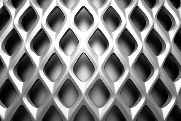 A repeating geometric pattern of interconnected diamond shapes creates a textured background.