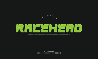 Dynamic Race Head Abstract Sport Logo Vector Illustration, Energetic Modern Design for Automotive, Racing, and Speed Brands