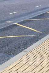 Fototapeta premium Present day transportation systems prioritize user safety and navigational clarity