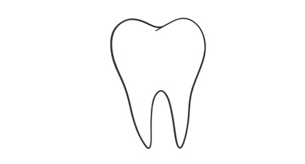 Obraz premium toothicon, dentalicon, toothoutline, dental, dentistry, dentist, oralcare, hygiene, health, healthcare, medical, clinic, care, clean, smile, enamel, molar, incisor, cavity, prevention, outline, line, 