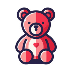 Obraz premium teddy bear illustration design