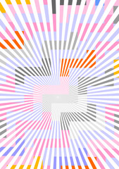 The background image uses lines and combinations, uses a variety of colors, can be used in graphics.