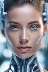 robotic woman