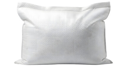 Durable White Woven Polypropylene Sack PNG with Sealed Top for Bulk Packaging Agricultural Industrial and Construction Material Transport
