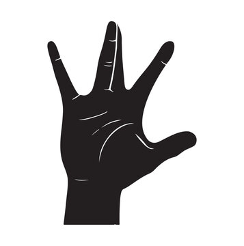 westside westcoast hand sign on white