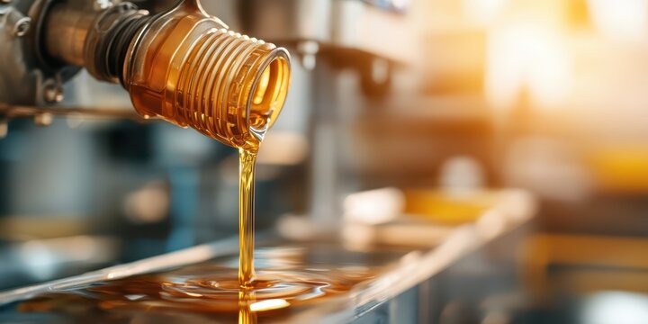 Refueling vehicle engines with high-quality oil for optimum performance