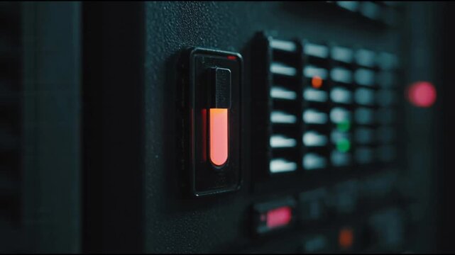 Electronic lock and keypad close up