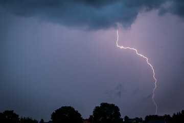 Naklejka premium lightning