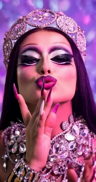 draga, mujer, beldad, moda, cabello, modelaje, glamour, cara, persona, negro, maquillaje, se&ntilde;ora, peinado, estilo, arte, moreno, gente, ocular, sensualidad, falda, rojo, rosa, halloween, fantas&iacute;a, pos