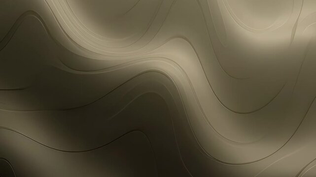 Abstract beige wave pattern with flowing curves and soft gradients