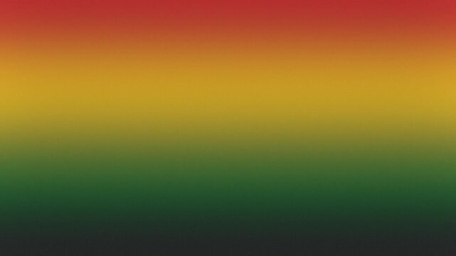 Black History Month, Juneteenth freedom day background. Red, yellow, green, black horizontal line. Abstract blurred gradient background