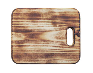 wooden cutting board isolated