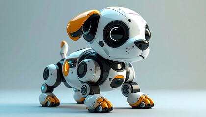Adorable Robotic Puppy - A Blend of Technology and Cuteness.