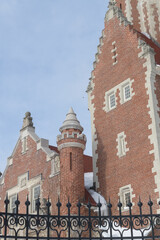 Obraz premium Casa Loma Carriage House & Stables, built 1906–1907 for Sir Henry Pellatt, designed by E.J. Lennox in Gothic Revival style, located at 330 Walmer Rd, Toronto