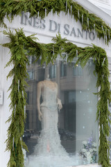 Naklejka premium exterior of Ines Di Santo, a bridal shop, located at 176 Davenport Rd, Toronto