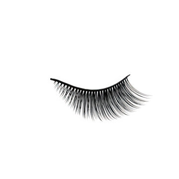 Elegant false eyelashes isolated on transparent background isolated on transparent background