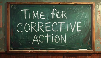 Time for Corrective Action - A Call to Improve Performance.