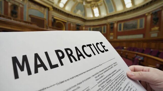 Malpractice ruling in court.