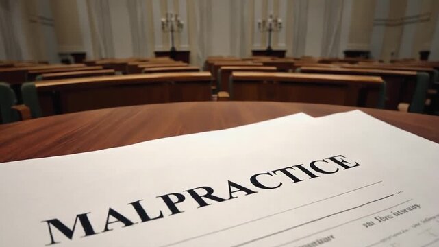 Malpractice ruling in court.