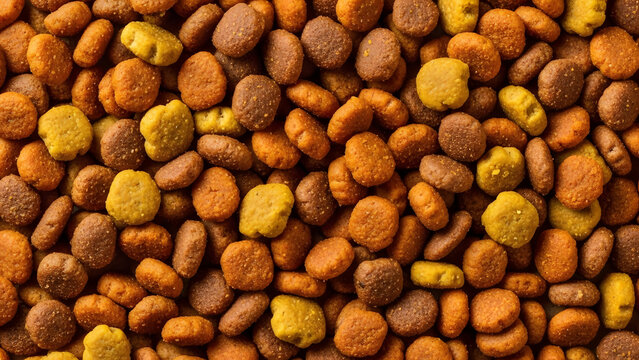 Roasted brown and yellow beans in a pile