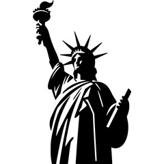 Statue of Liberty Vector Icon © Mubarok