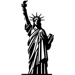 Statue of Liberty Vector Icon © Mubarok
