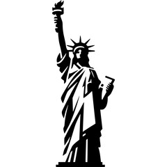 Statue of Liberty Vector Icon © Mubarok