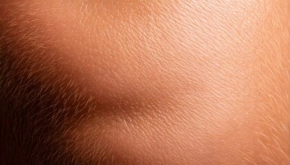 Fototapeta premium Page of Human Skin with Hair.