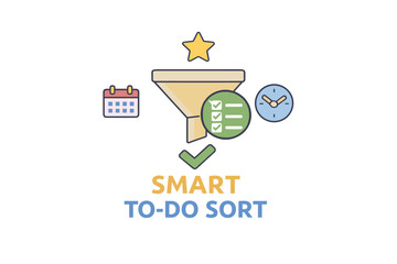 Smart to-do list management with filtering and sorting tools
