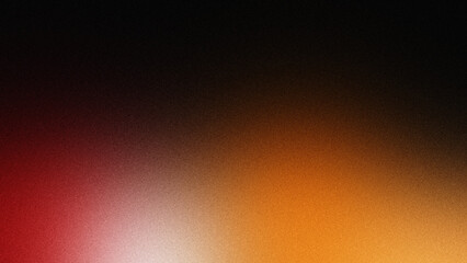 Abstract Grainy Gradient Background with Vibrant Orange and Deep Red Waves,Grainy textured abstract background A combination of energetic orange and dynamic red with a subtle noise texture retro moder