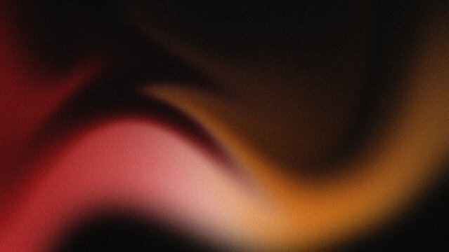 Abstract Grainy Gradient Background with Vibrant Orange and Deep Red Waves,Grainy textured abstract background A combination of energetic orange and dynamic red with a subtle noise texture retro moder