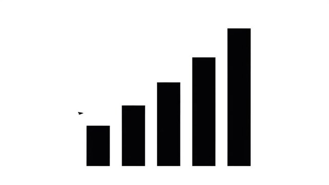 Black bars of varying heights arranged in ascending order on a white background.