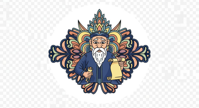 wise old man clipart