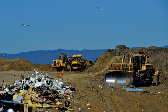 Landfill is an engineered facility designed to bury, compact, and safely isolate waste from the environment
