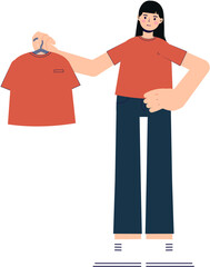 illustration of a man in a shirt